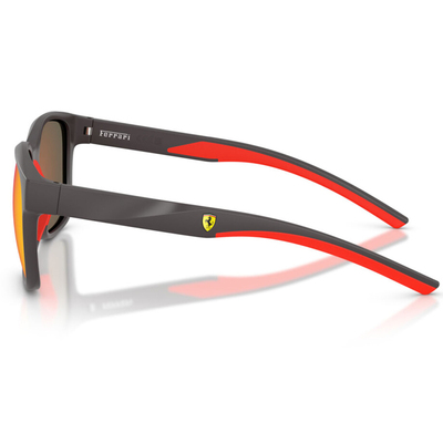 Ferrari法拉利 | 狂浪奔馳方框太陽眼鏡 | 黑X紅