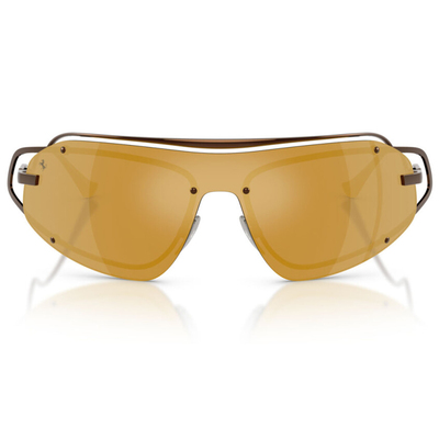 Ferrari法拉利 | 風馳多邊框太陽眼鏡 | 琥曜金