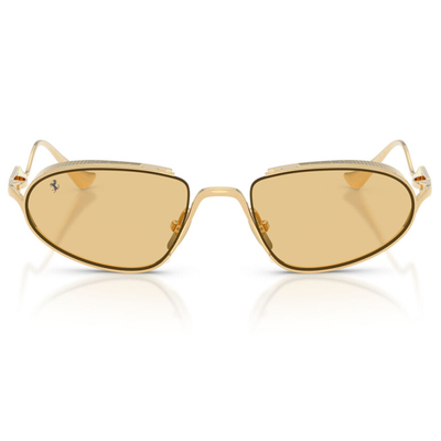 Ferrari法拉利 | 炎曜暮光多邊框太陽眼鏡 | 暮光金