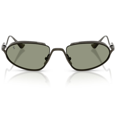 Ferrari法拉利 | 曜銀晨霧多邊框太陽眼鏡 | 曜銀灰