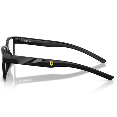 Ferrari法拉利 | 經典低奢方框眼鏡 | 尊爵黑
