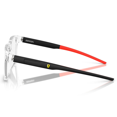 Ferrari法拉利 | 清透冰曜方框眼鏡 | 經典透