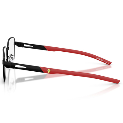 Ferrari法拉利 | 狂速烈影方框眼鏡 | 自信黑X紅
