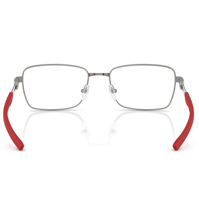 Ferrari法拉利 | 熠然流線長方框眼鏡 | 科技銀X紅