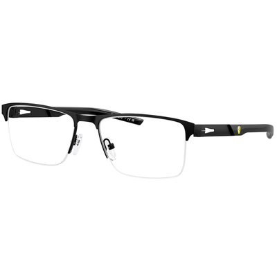 Ferrari法拉利 | 狂馳長方框眼鏡 | 騎士黑