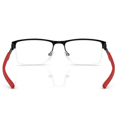 Ferrari法拉利 | 流影長方框眼鏡 | 經典黑X紅