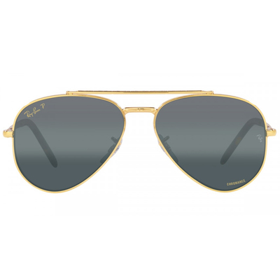 Ray Ban l 前衛飛官框太陽眼鏡 | 藍X金