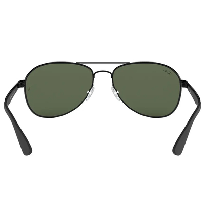 Ray Ban l 旅途人飛官框太陽眼鏡 | 玄曜黑X綠