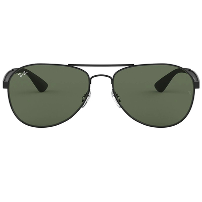 Ray Ban l 旅途人飛官框太陽眼鏡 | 玄曜黑X綠