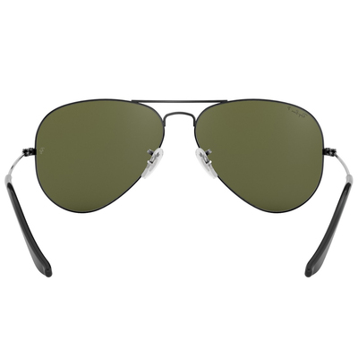 Ray Ban l 漂旅人飛官框太陽眼鏡 | 經典綠X槍灰