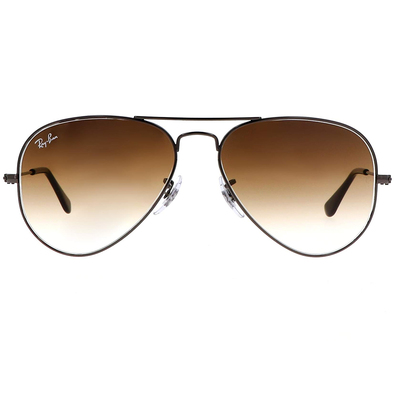 Ray Ban l 都會感飛官框太陽眼鏡 | 漸層咖