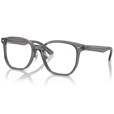 Ray Ban | 潮流書閣大方框眼鏡 | 微亮灰