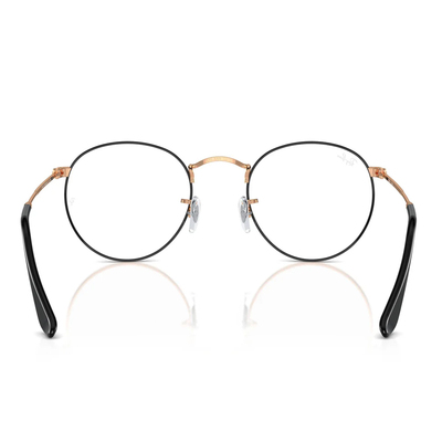 Ray Ban | 墨耀圓框眼鏡 | 黑X金