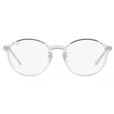 Ray Ban | 簡潔日常圓框眼鏡 | 清透色