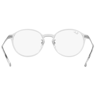 Ray Ban | 簡潔日常圓框眼鏡 | 清透色