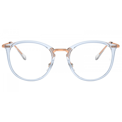 Ray Ban | 雅緻之境圓框眼鏡 | 晨露藍