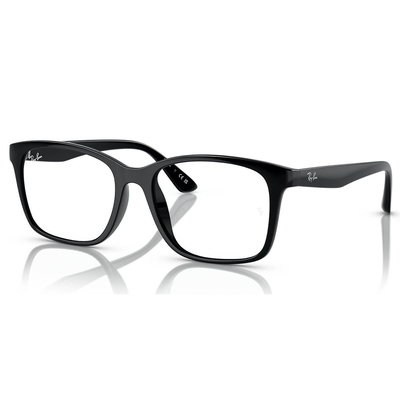 Ray Ban | 睿思線條方框眼鏡 | 晶亮黑