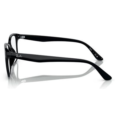 Ray Ban | 睿思線條方框眼鏡 | 晶亮黑