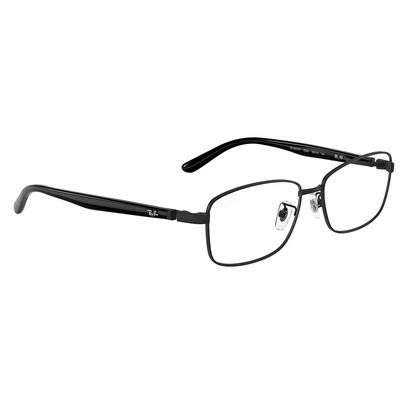 Ray Ban | 商務輪廓長方框眼鏡 | 玄黑