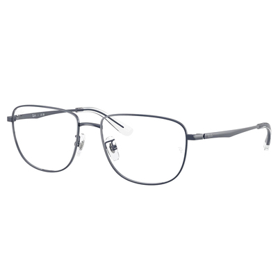 Ray Ban | 藍韻長方框眼鏡 | 消光藍