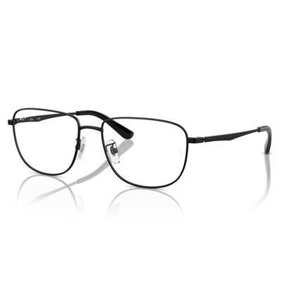 Ray Ban | 墨韻長方框眼鏡 | 古典黑