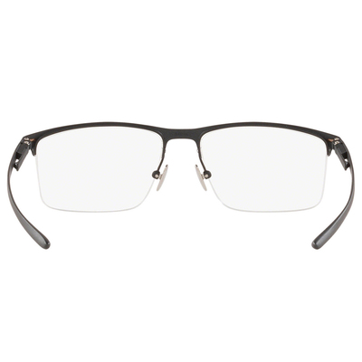 OAKLEY | 簡而不凡長方框眼鏡 | 緞面棕