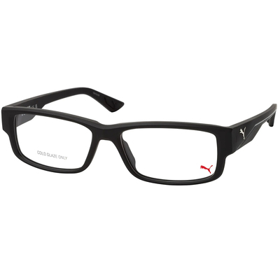 PUMA | 城市章節長方框眼鏡 | 街頭黑