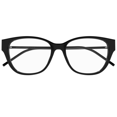 YSL | 經典標誌細邊方框眼鏡 | 典匠黑