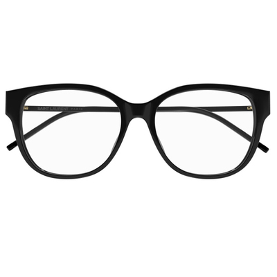 YSL | 永恆經典方框眼鏡 | 漆黑