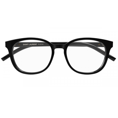 YSL | 街角風尚圓框眼鏡 | 夜空黑