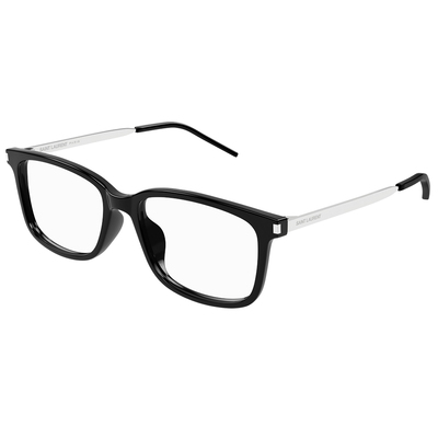 YSL | 夜色序曲方框眼鏡 | 黑X銀