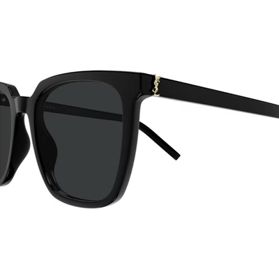 YSL | 型格日常方框太陽眼鏡 | 特務黑