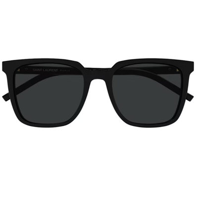 YSL | 型格日常方框太陽眼鏡 | 特務黑