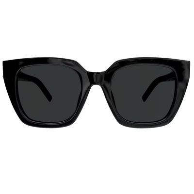 YSL | 前衛酷帥方框太陽眼鏡 | 潮酷黑