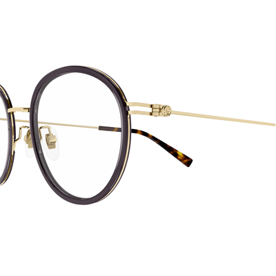 GUCCI | 摩登傳奇圓框眼鏡 | 玳瑁X金