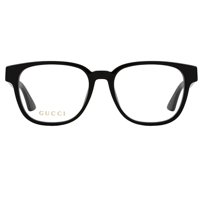 GUCCI | LOGO款方框眼鏡 | 漆黑