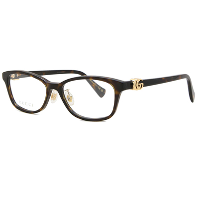 GUCCI | 星痕琥珀長方框眼鏡 | 暖調棕
