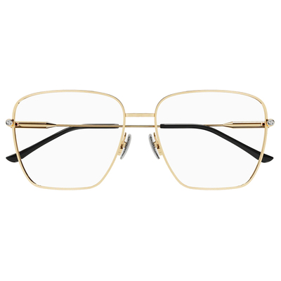 GUCCI | 經典流光方框眼鏡 | 紳士金