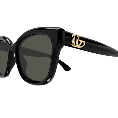 GUCCI | 盛典星痕方框太陽眼鏡 | 深邃黑