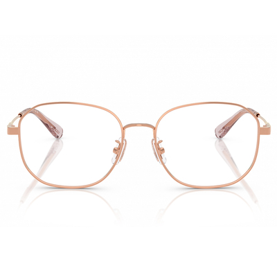 COACH | 品牌小LOGO方框眼鏡 | 甜美粉