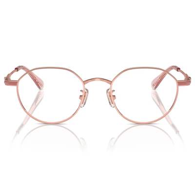 COACH | 微醺午後LOGO多邊框眼鏡(51mm) | 氣質粉