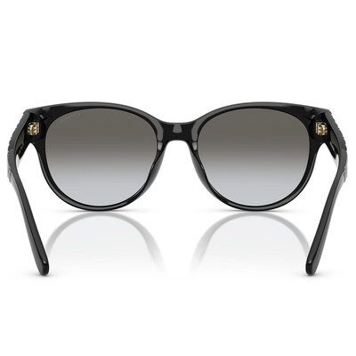 COACH | 雅致態度圓框太陽眼鏡 | 光澤黑