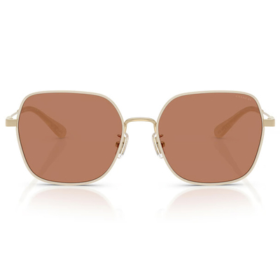 COACH | 光韻年華多邊框太陽眼鏡 | 金X乳白