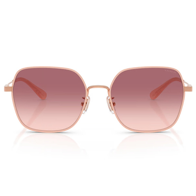 COACH | 光韻年華多邊框太陽眼鏡 | 氣質粉