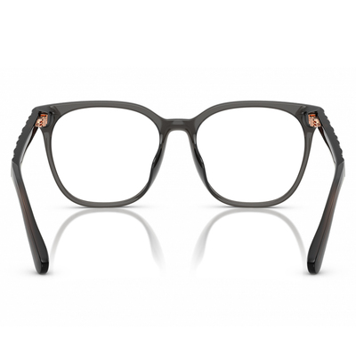 COACH | 緞影斜紋方框眼鏡 | 深霧灰
