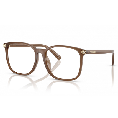 COACH | 自在平衡方框眼鏡 | 奶茶棕