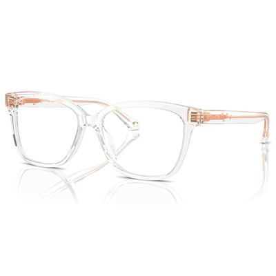 COACH | 柔光印象方框眼鏡 | 透金邊