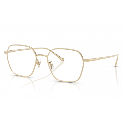 COACH | 純粹線條多邊框眼鏡 | 閃曜金