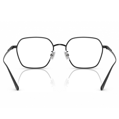 COACH | 純粹線條多邊框眼鏡 | 墨曜黑