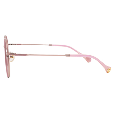 ONE PIECE |娜美-航海盜影 圓框眼鏡|夢幻粉紫